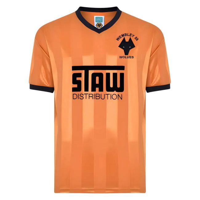 Wolverhampton Wanderers 1988 Sherpa Van Trophy shirt