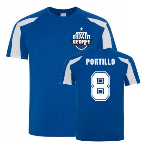 Francisco Portillo Getafe Sports Training Jersey (Blue)