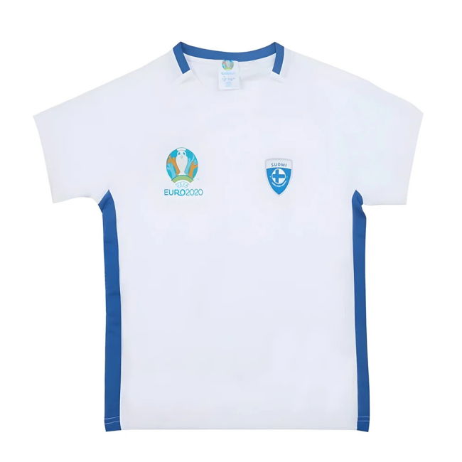 Finland 2021 Polyester T-Shirt (White) - Kids