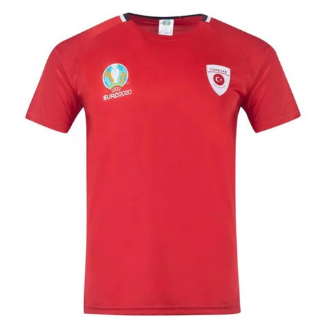 Turkey 2021 Polyester T-Shirt (Red) - Kids