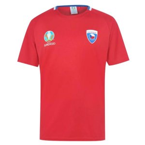 Czech Republic 2021 Polyester T-Shirt (Red)