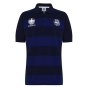 Scotland 2021 Stripe Polo Shirt (Navy)