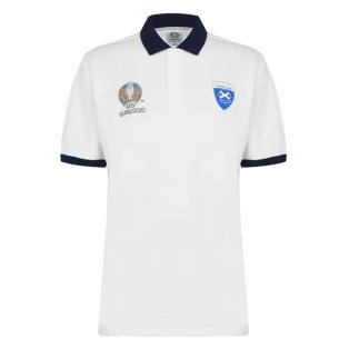 Scotland 2021 Polo Shirt (White)