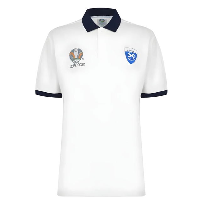 Scotland 2021 Polo Shirt (White)