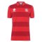 Wales 2021 Stripe Polo Shirt (Red)
