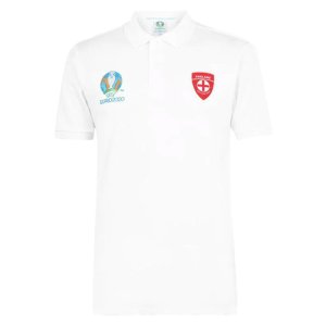 England 2021 Core Polo Shirt (White)