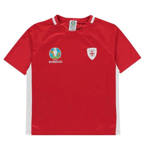 England 2021 Polyester T-Shirt (Red) - Kids