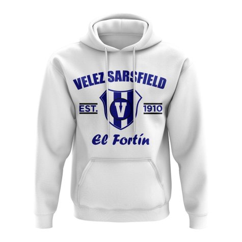 Velez Sarsfield Established Football Hoody (White)