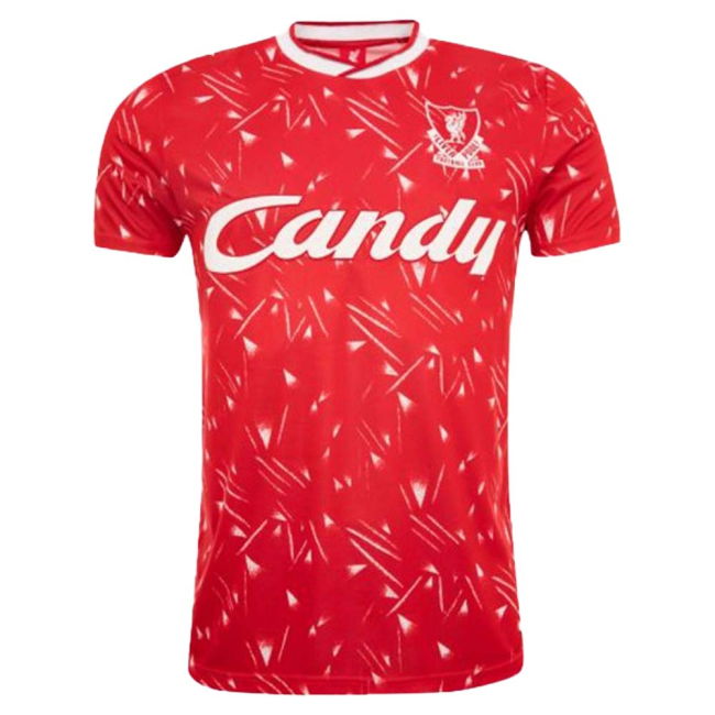 Liverpool 90s ユニフォーム Liverpool FC 1989-91 Away Retro Soccer Jersey Adidas Men's S