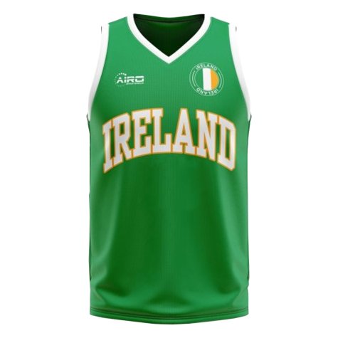 Ireland Home Concept Basketball Shirt - Little Boys