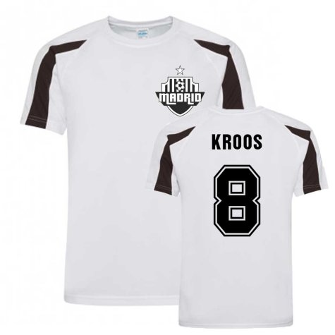 Toni Kroos Madrid Sports Training Jersey (White)