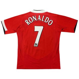 Manchester United 2004-06 Home Shirt (Ronaldo 7) ((Very Good) M)