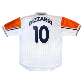AC Pistoiese 1998-99 Match Worn Away Shirt (Bizzarri #10) ((Very Good) XXL)