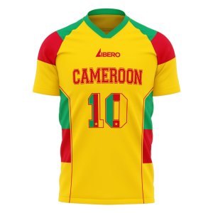 Cameroon World Cup Supporters Jersey (Yellow) - Little Boys
