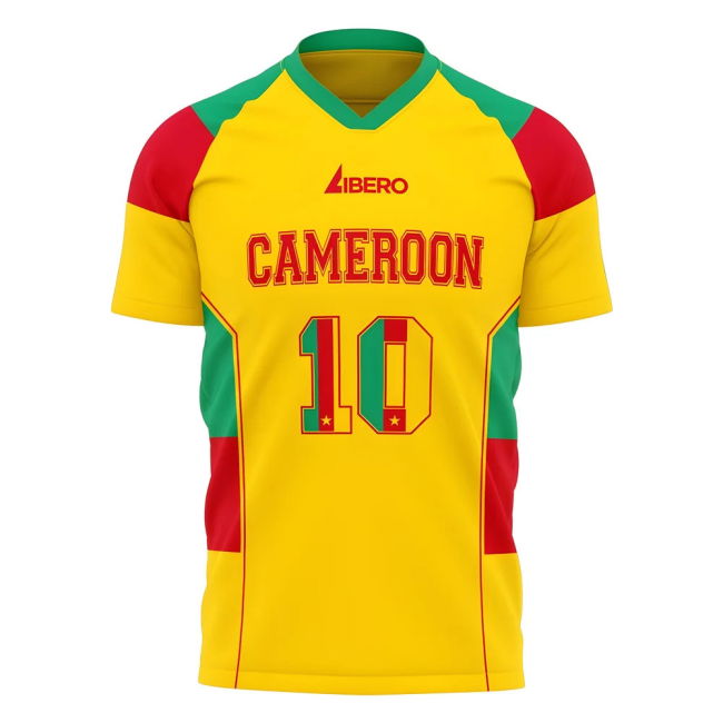 Cameroon World Cup Supporters Jersey (Yellow) - Womens