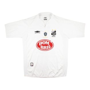Santos FC 2001-02 Home Shirt (#10) ((Good) L)