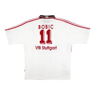 VFB Stuttgart 1996-97 Home Shirt (Bobic #11) ((Very Good) XL)