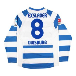 Duisburg 2011-2013 Home Shirt (Exslager #8) LS ((Excellent) S)