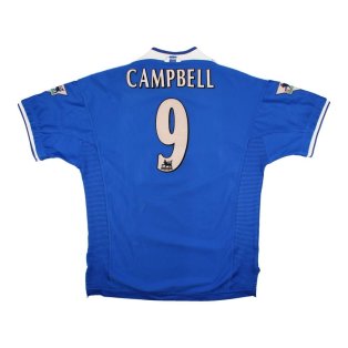 Everton 1999-2000 Home Shirt (Campbell #9) ((Very Good) L)