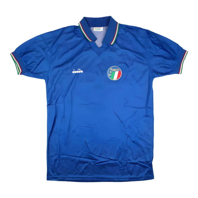 Italy 1990-91 Home Shirt (#9) ((Excellent) M)