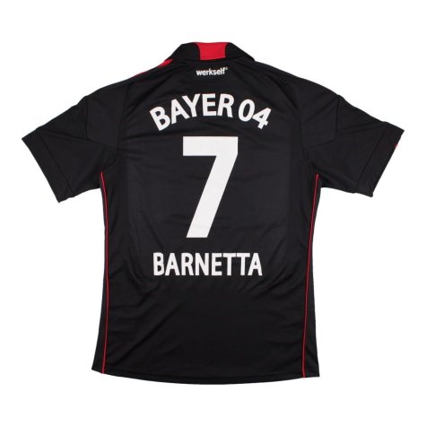 Bayer 04 Leverkusen 2011-2012 Home Shirt (Barnetta #7) ((Very Good) M)