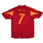 Spain 2004-06 Home Shirt (Raul #7) ((Very Good) L)