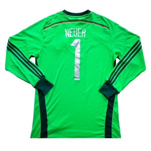 Germany 2014-15 GK Home Shirt (Neuer #1) ((Excellent) M)