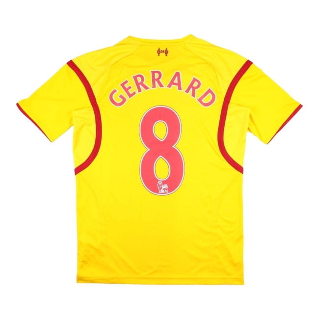 Liverpool 2014-15 Away Shirt (Gerrard #8) ((Excellent) M)