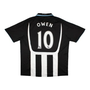 Newcastle United 2007-09 Home Shirt (Owen #10) ((Good) XL)