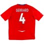 England 2008 Away Shirt (Gerrard #4) ((Excellent) XL)