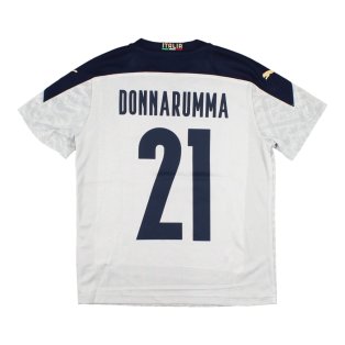 Italy 2020-21 GK Home Shirt (Donnarumma #21) ((Mint) SB)