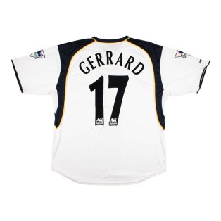 Liverpool 2001-03 Away Shirt (Gerrard #17) ((Good) L)