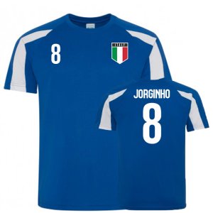 Italy Sports Training Jersey (Jorginho 8)