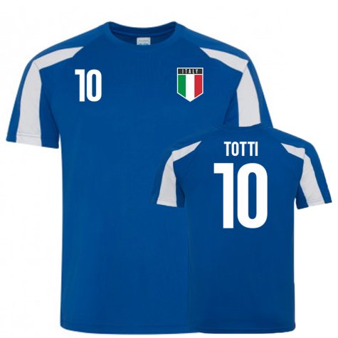 Italy Sports Training Jersey (Totti10)