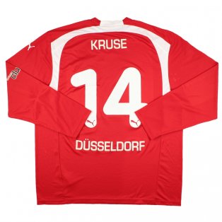 Fortuna Dusseldorf 2006-07 Long Sleeved Home Shirt (Kruse #14) ((Very Good) XL)