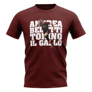 Andrea Belotti Torino Player T-Shirt (Maroon)
