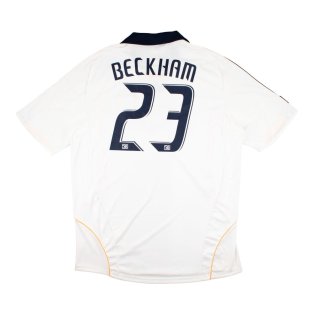 LA Galaxy 2009 Home Shirt (Beckham #23) ((Fair) XL)