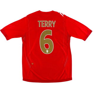 Maillot Angleterre John Terry 6 Away 2006/08 - Taille XXL Adulte, Umbro