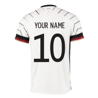 2020-2021 Germany Authentic Home Adidas Football Shirt (Your Name)