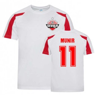 Munir Sevilla Sports Training Jersey (White).