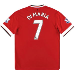 Manchester United 2014-15 Home (Di Maria #7) (Excellent)