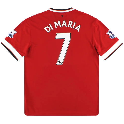 Manchester United 2014-15 Home (Di Maria #7) (Excellent)