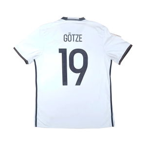 Germany 2016-17 Home Shirt (Gotze #19) (Very Good)