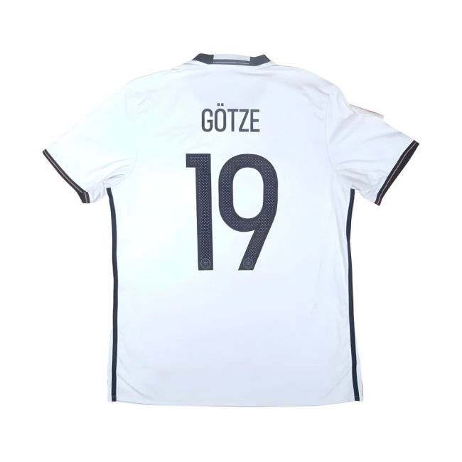 Germany 2016-17 Home Shirt (Gotze #19) (Very Good)