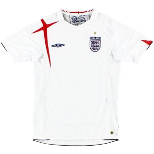 England 2005-2007 Home Shirt (L) (Excellent)