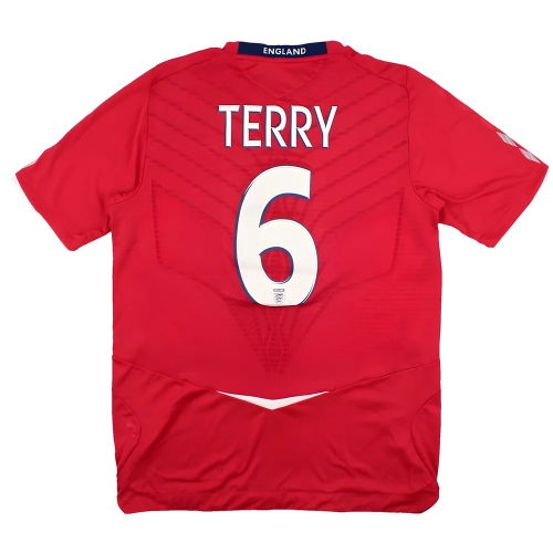 England 2008-10 Away Shirt (M) (Terry #6) (Excellent)