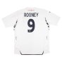 England 2007-09 Home Shirt (Rooney #9) (Excellent)