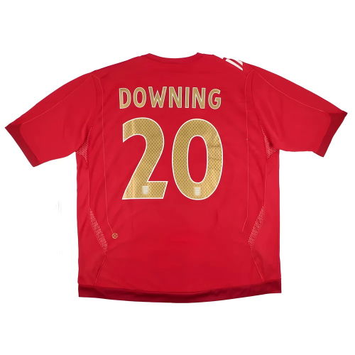 England 2006-08 Away Shirt (Downing #20) (XXL) (Very Good)