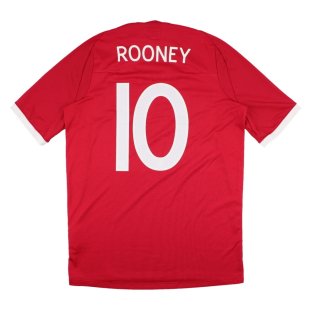 England 2010-11 Away Shirt (Rooney #10) (Excellent)