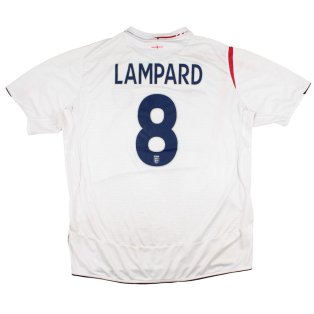 England 2005-07 Home Shirt (Lampard #8) (Good)